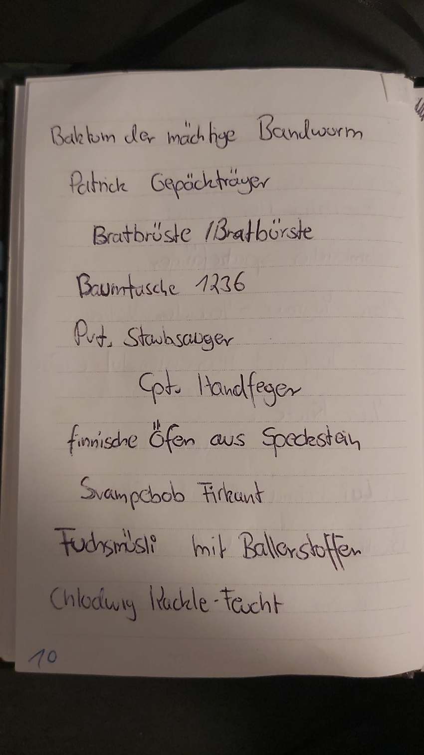 Seite 10 des Dummkopp Duden