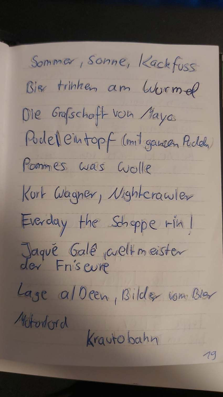 Seite 19 des Dummkopp Duden