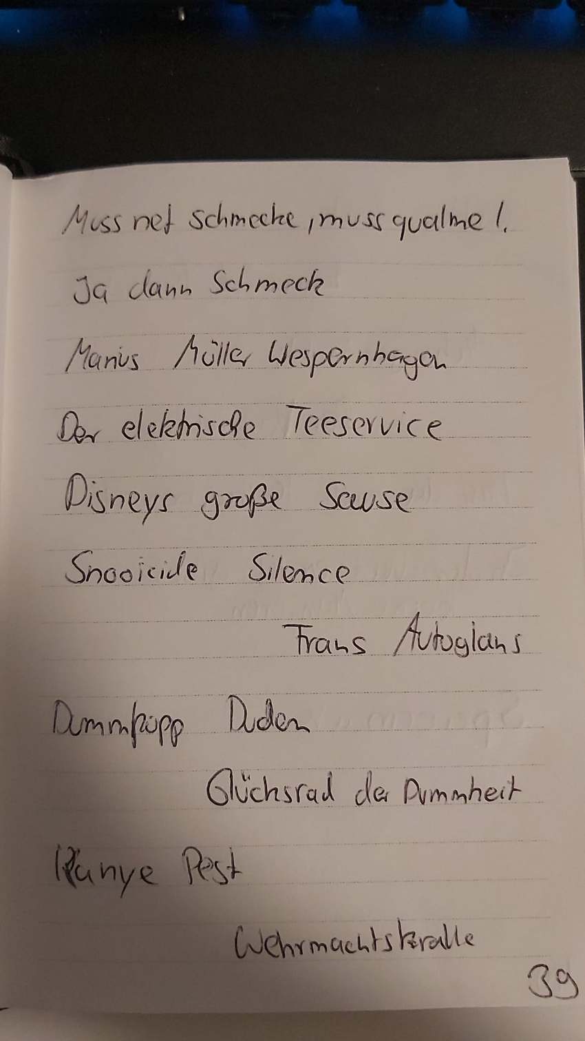 Seite 39 des Dummkopp Duden
