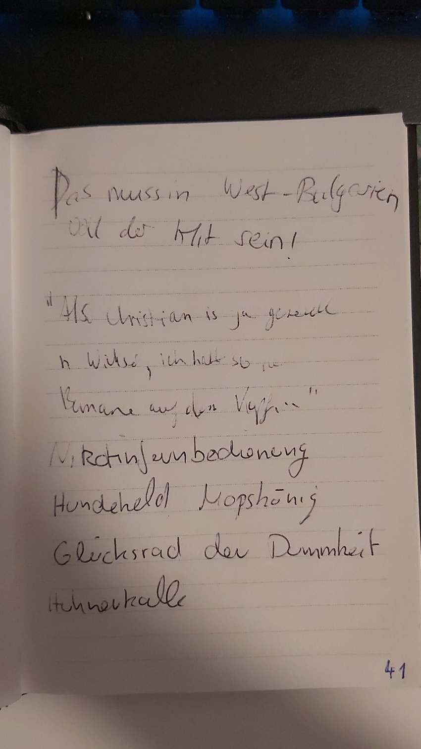 Seite 41 des Dummkopp Duden
